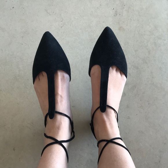 Nine West Shoes - Nine West t strap suede flats 6